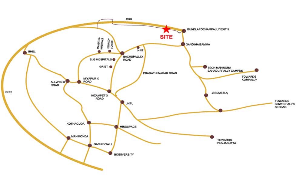 Sanarelli Location Map Image