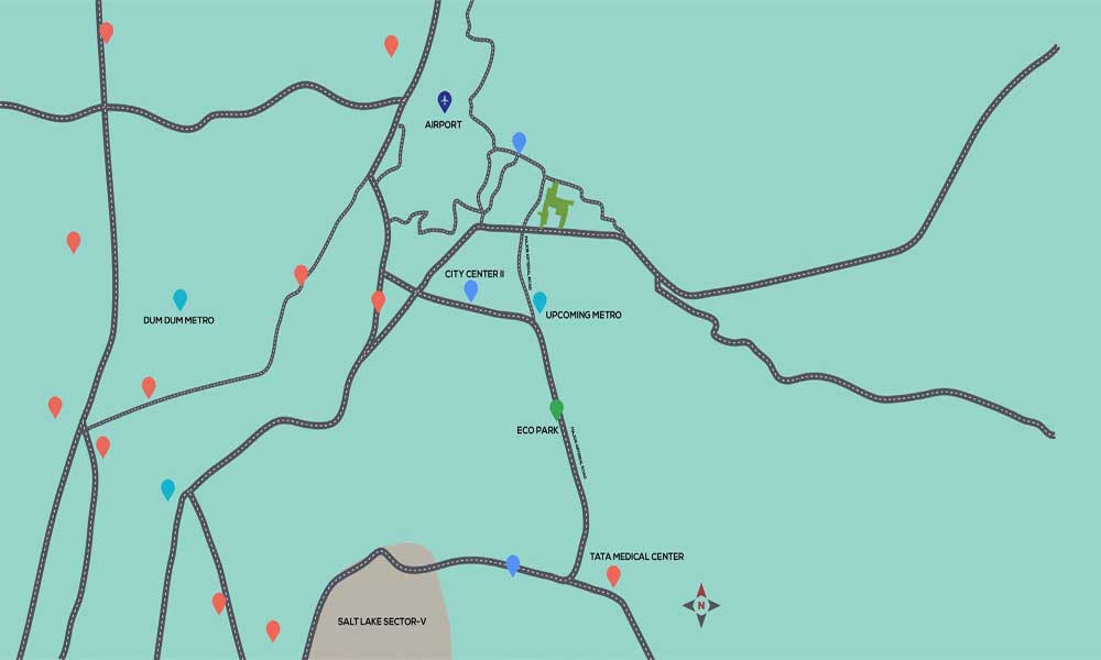 Urban Vista Location Map Image
