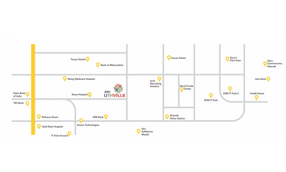 ARV Uthville Location Map Image