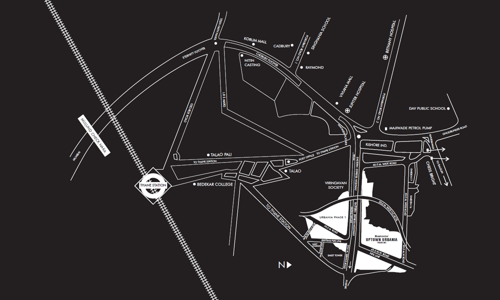 Rustomjee La Familia Location Map Image
