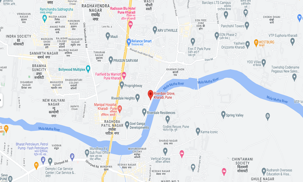 Riverdale Grove Location Map Image