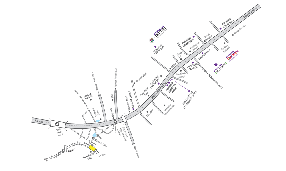 Puraniks Unicorn Location Map Image