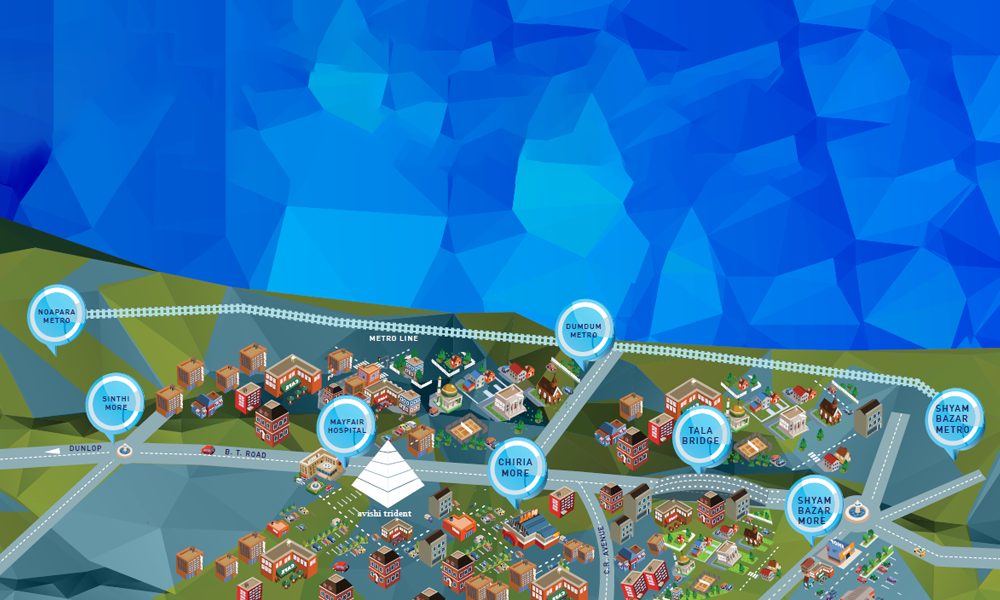 Avishi Trident Location Map Image
