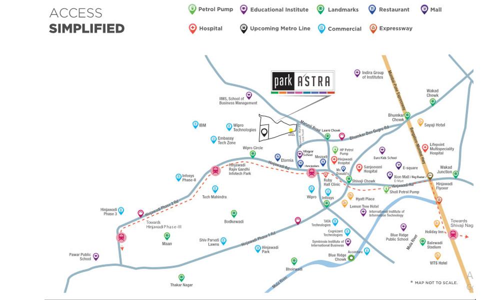 Pride Park Titan Location Map Image