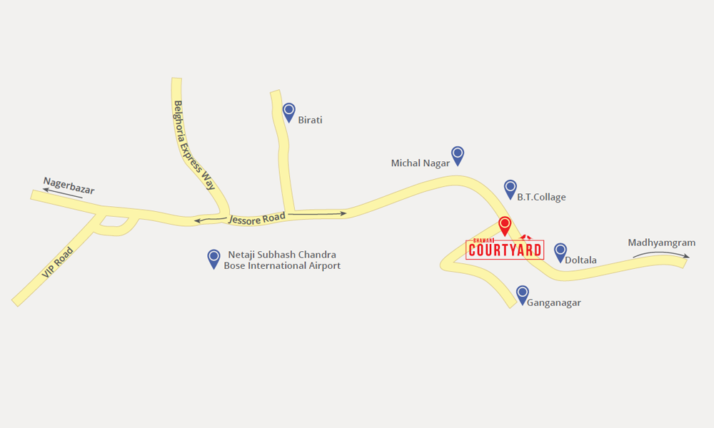 Bhawani Courtyard Location Map Image