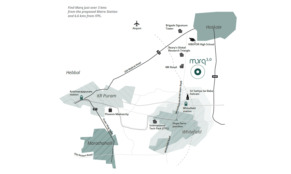 Assetz Marq 3.0 Location Map Image