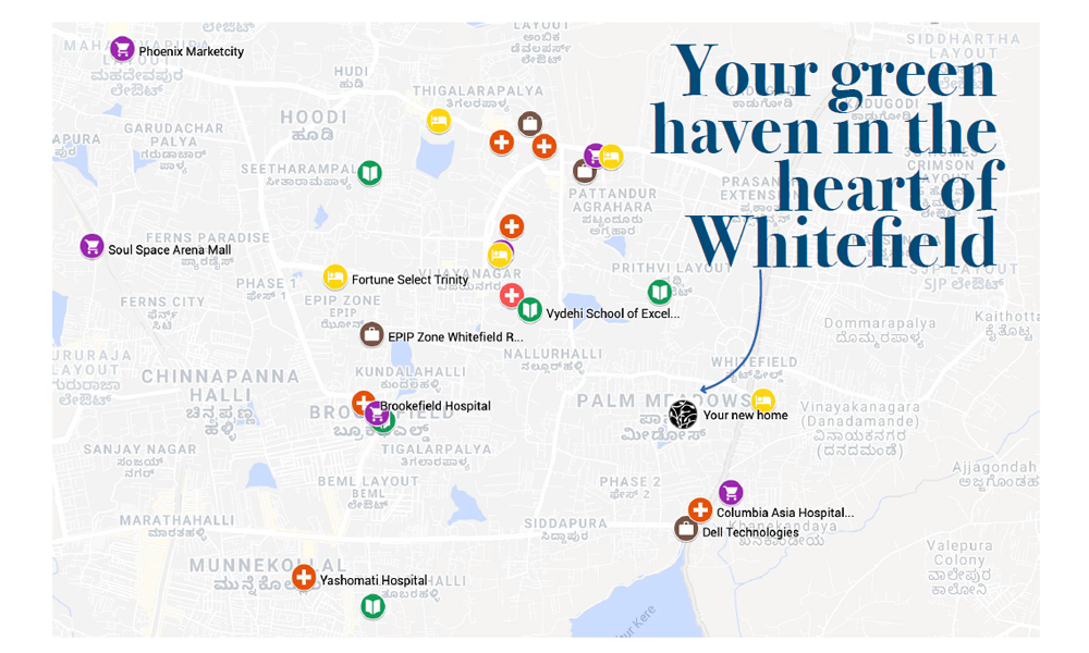Sumadhura Folium Location Map Image