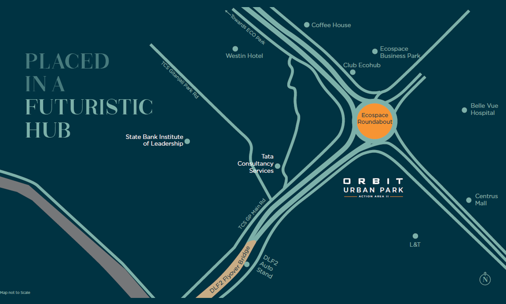 Orbit Urban Park Location Map Image