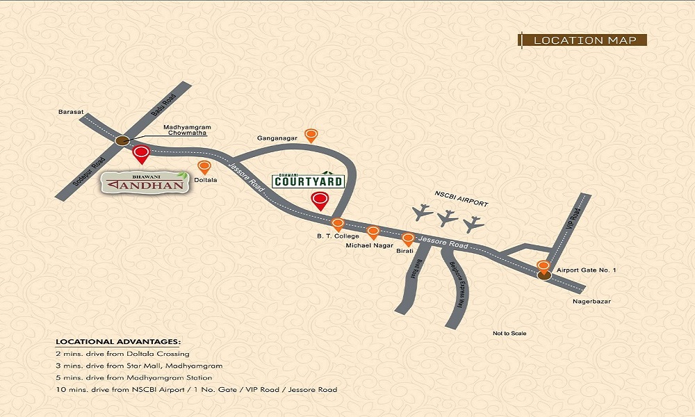 Bhawani Bandhan Location Map Image