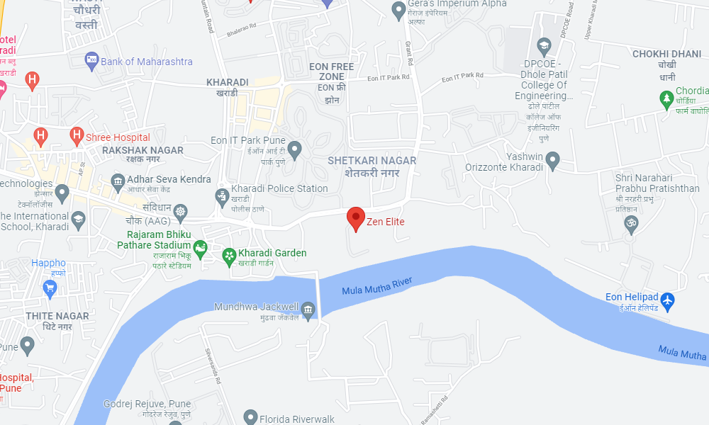 Kohinoor Zen Elite Location Map Image