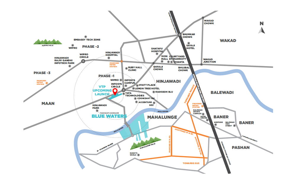 VTP Bellissimo Location Map Image