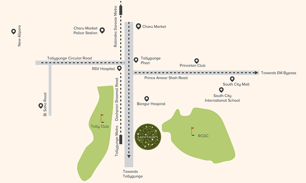 Sanctuary Location Map Image