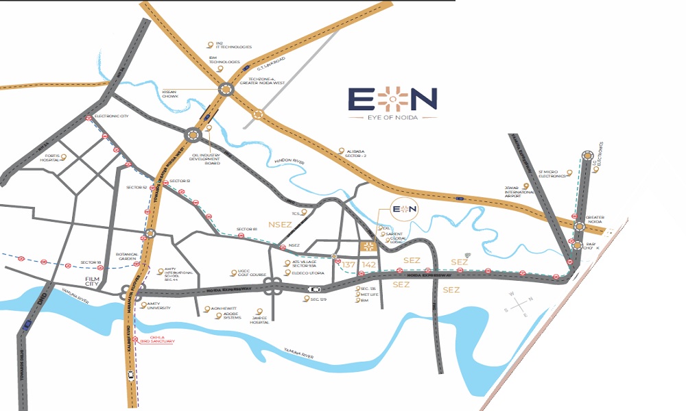 Fairfox EON Location Map Image