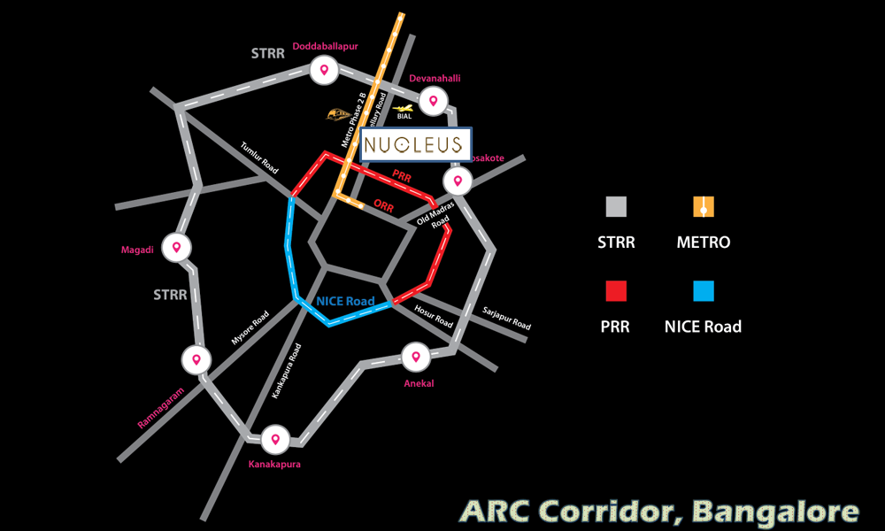 Purva Nucleus Location Map Image