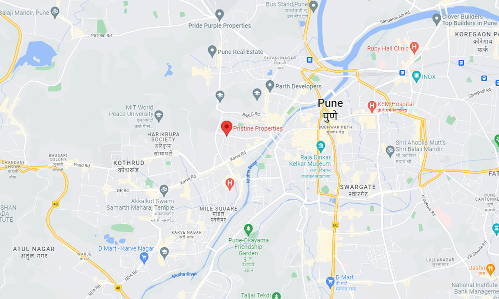 Pristine Allure Location Map Image