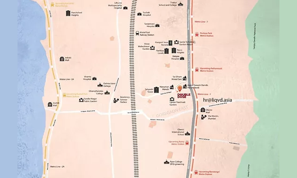 Agarwal Maple Location Map Image