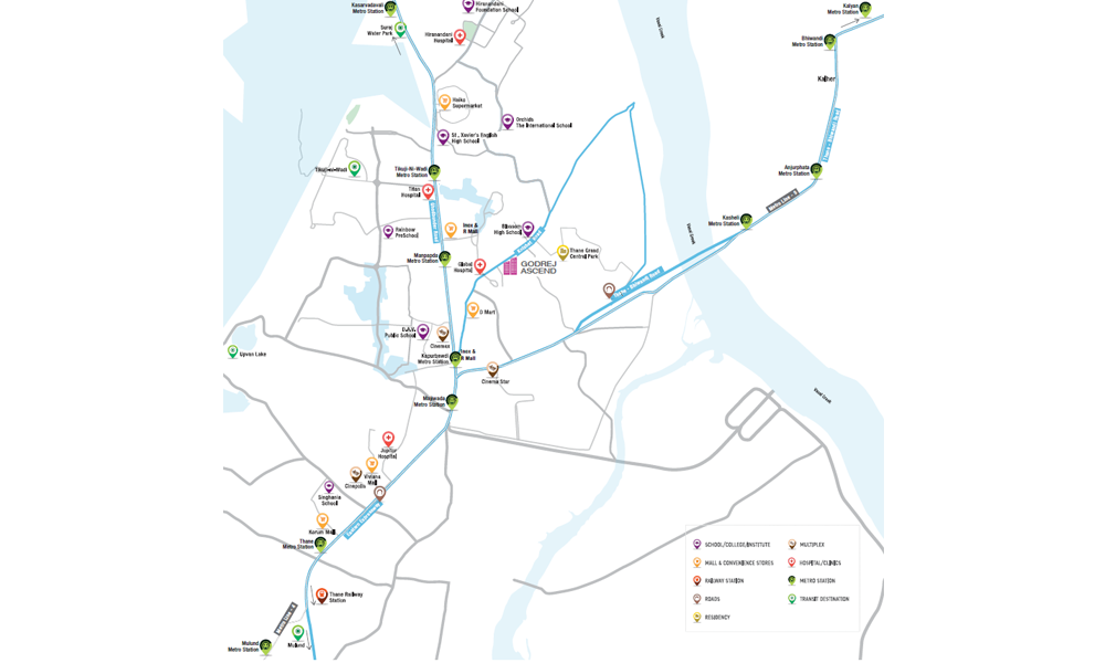 Godrej Ascend Location Map Image