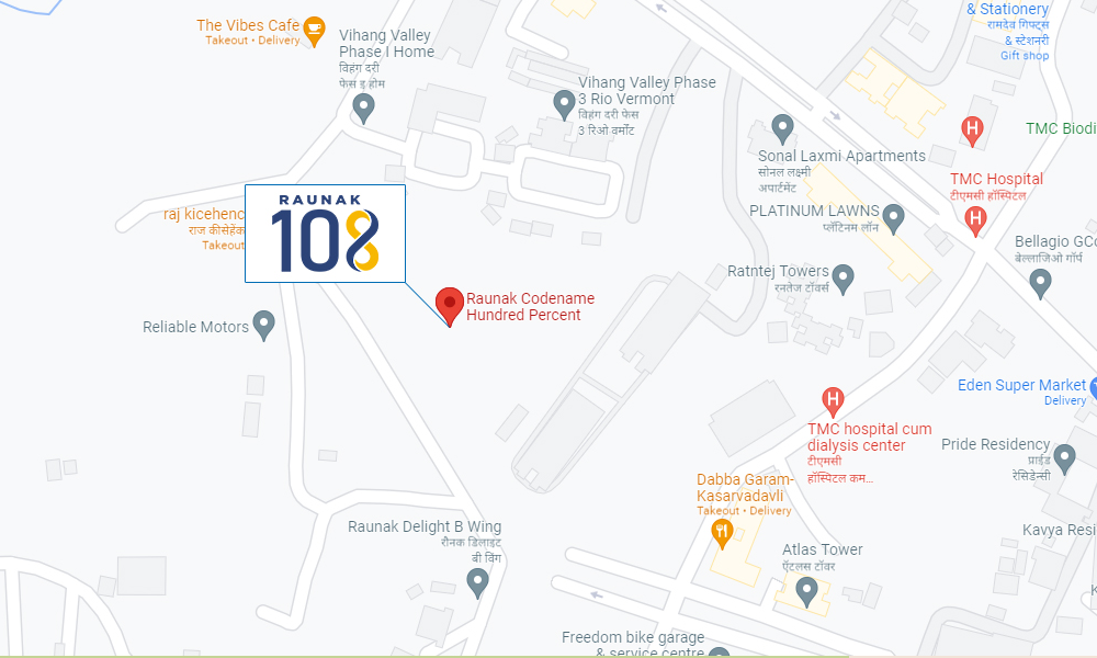 Raunak 108 Location Map Image