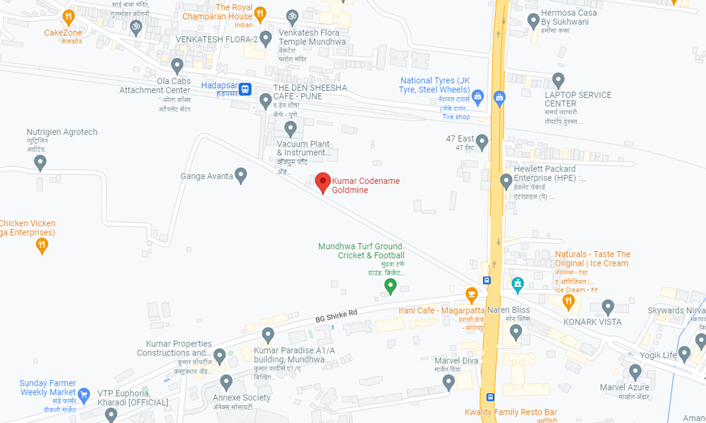 Kumar Codename Goldmine Location Map Image
