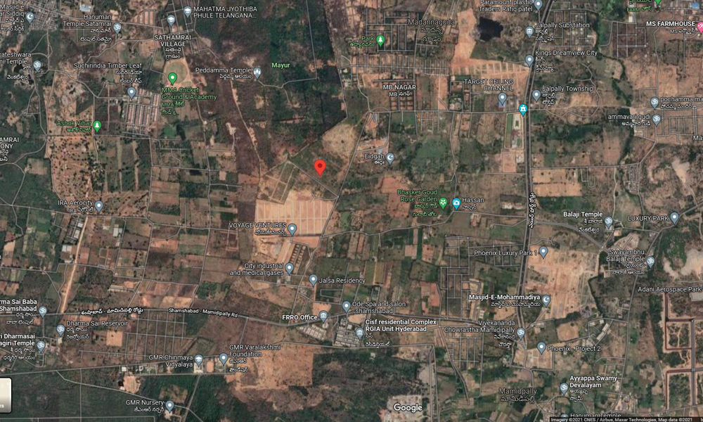 IRA  Mamidipally Location Map Image