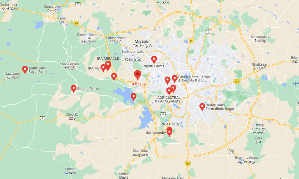 IRA Farm Life Location Map Image