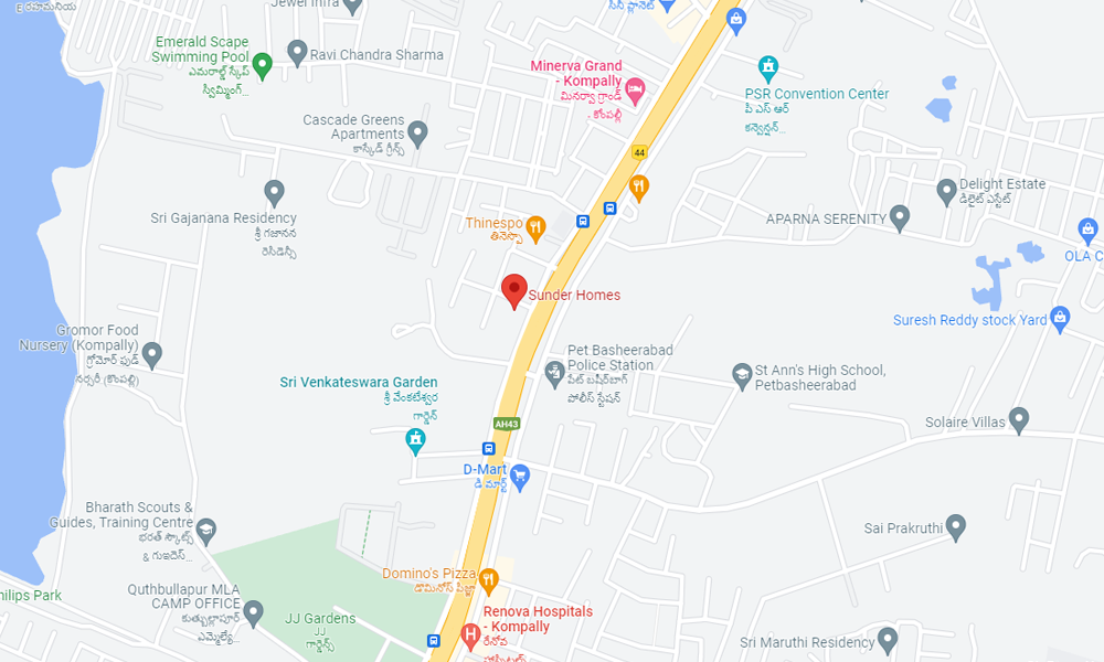 Sunder Ecopolis Location Map Image