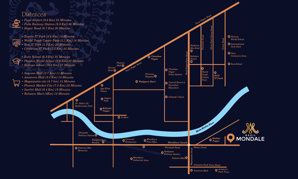 Velx Basil Mondale Location Map Image