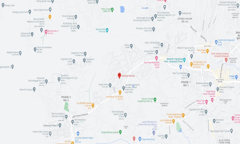 Eternity Location Map Image