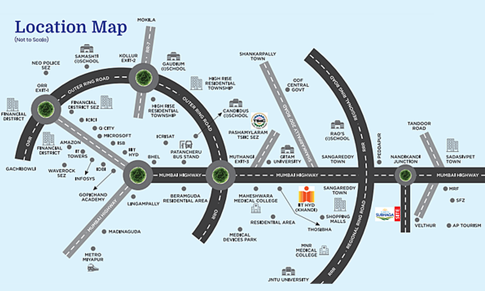 Sukrithi Subhaga Location Map Image