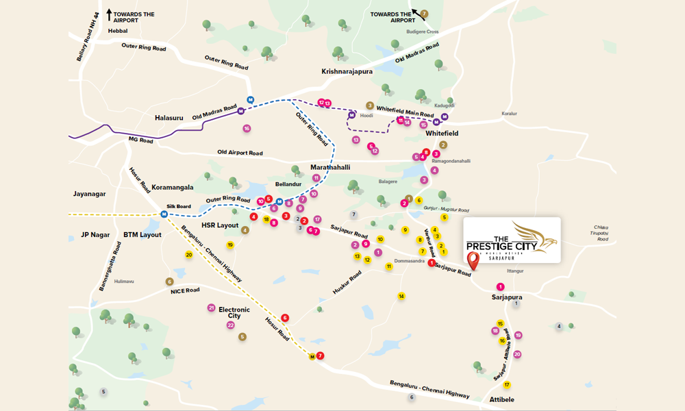Prestige Broadleaves Location Map Image