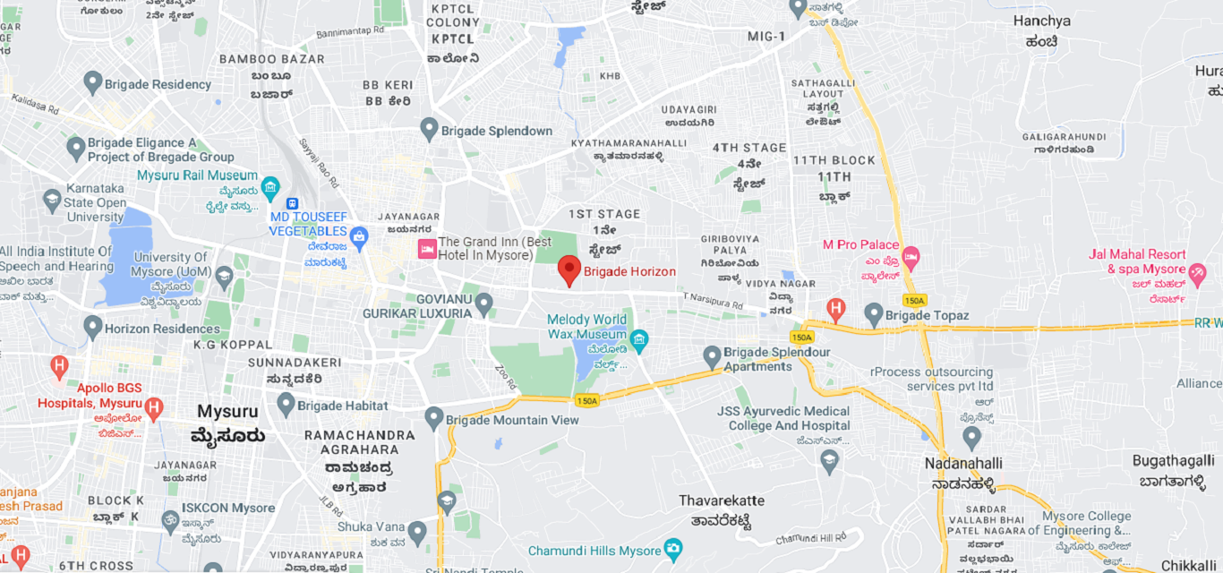 Brigade Horizon Location Map Image