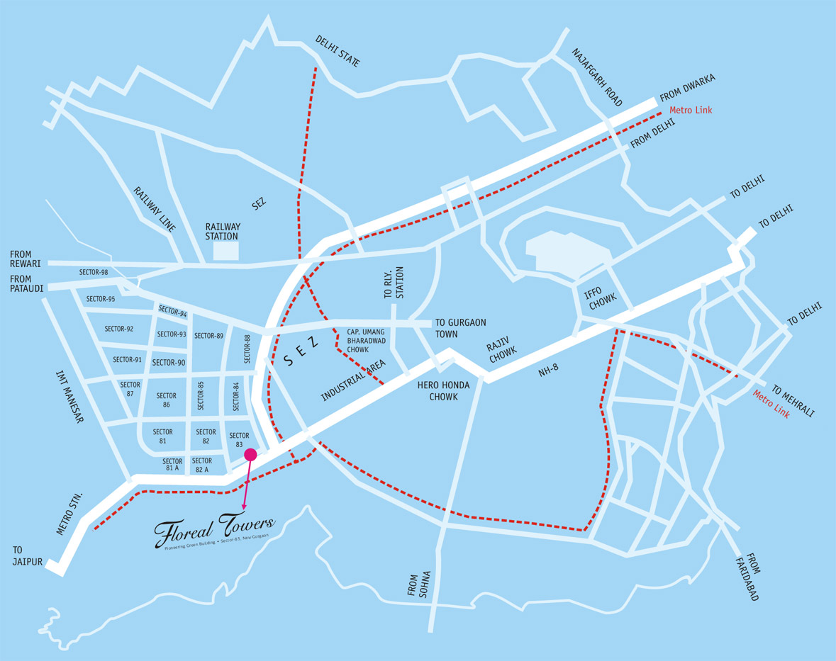Floreal Towers Location Map Image