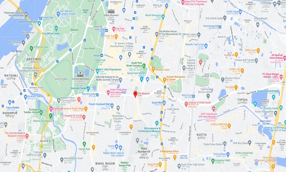 Ps The Reserve Location Map Image