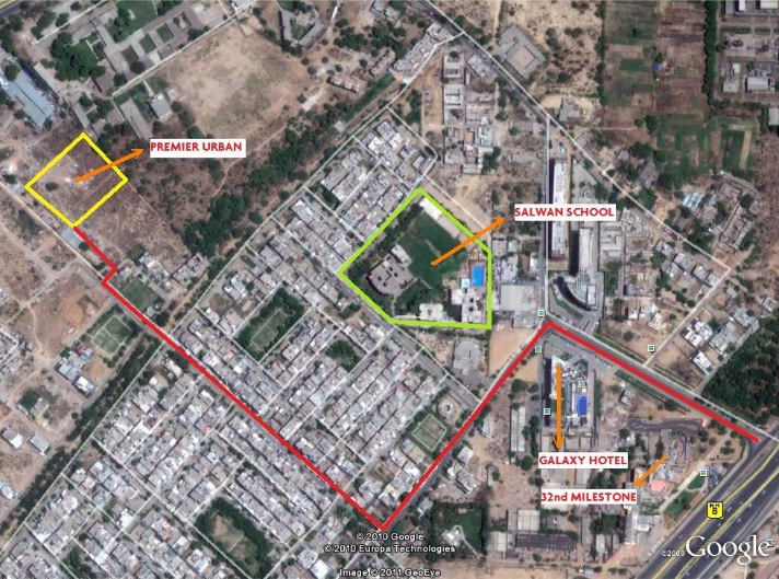 Maxworth Premier Urban Location Map Image