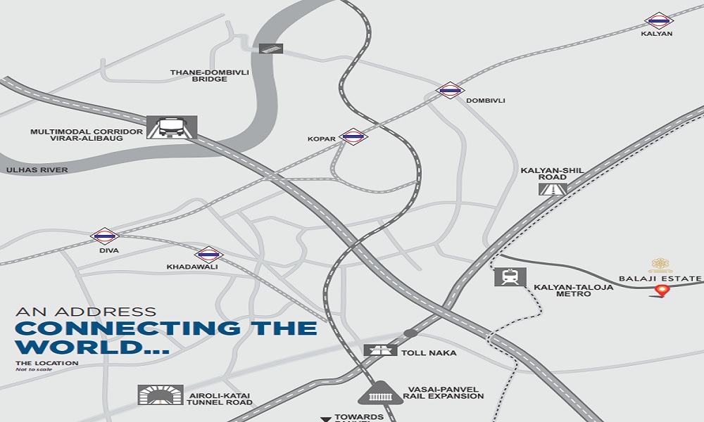 Balaji Estate Phase 2 Location Map Image