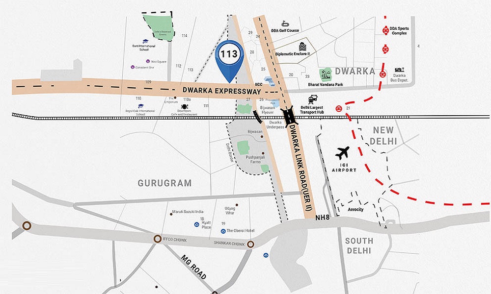 Smart World 113 Location Map Image