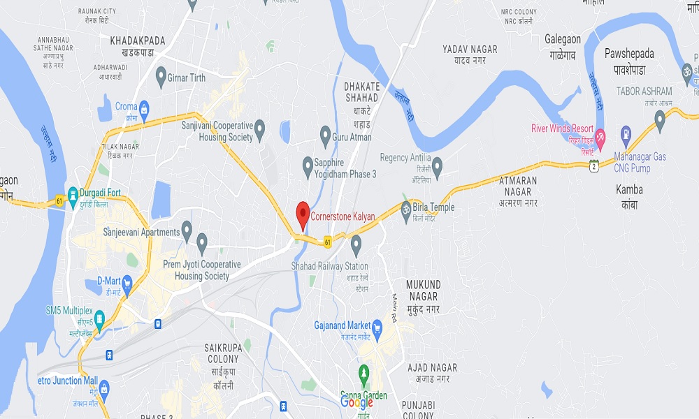 Corner Stone Location Map Image