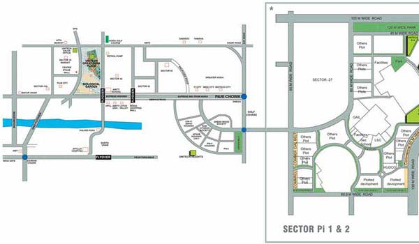 Unitech Habitat Location Map Image