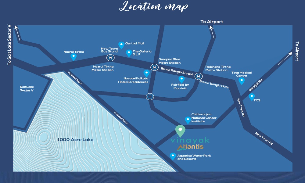 Vinayak Atlantis Location Map Image