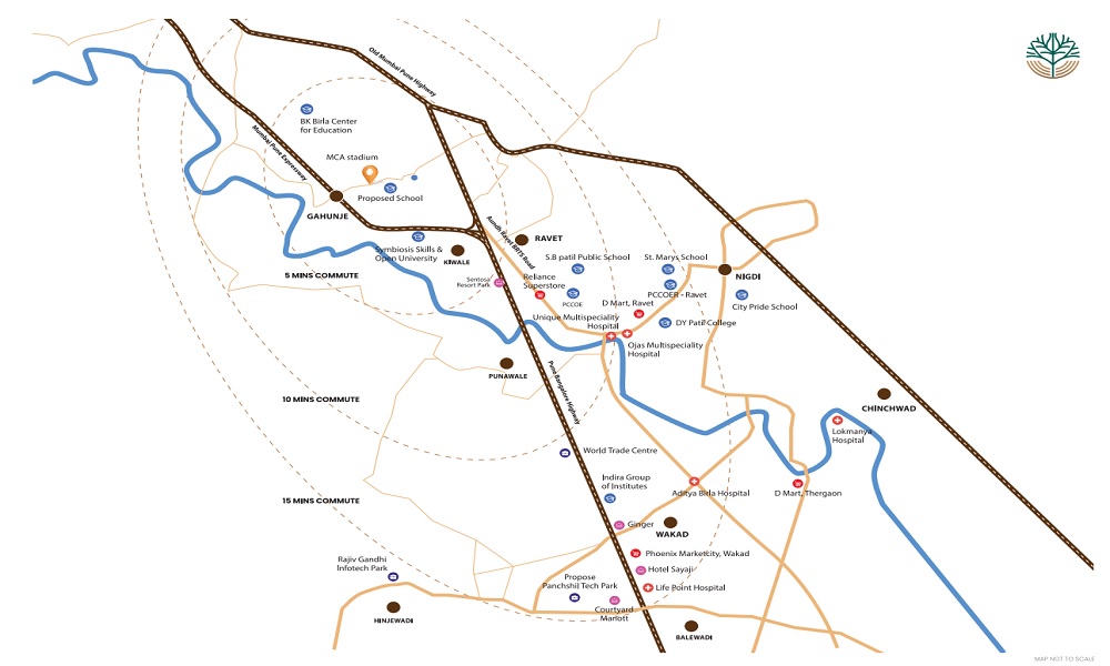 Peninsula AshokVann Location Map Image