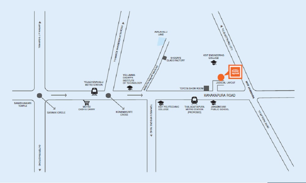 Provident Magnolia Location Map Image
