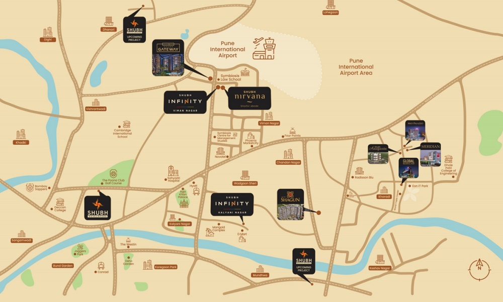 Shubh Nirvana Location Map Image