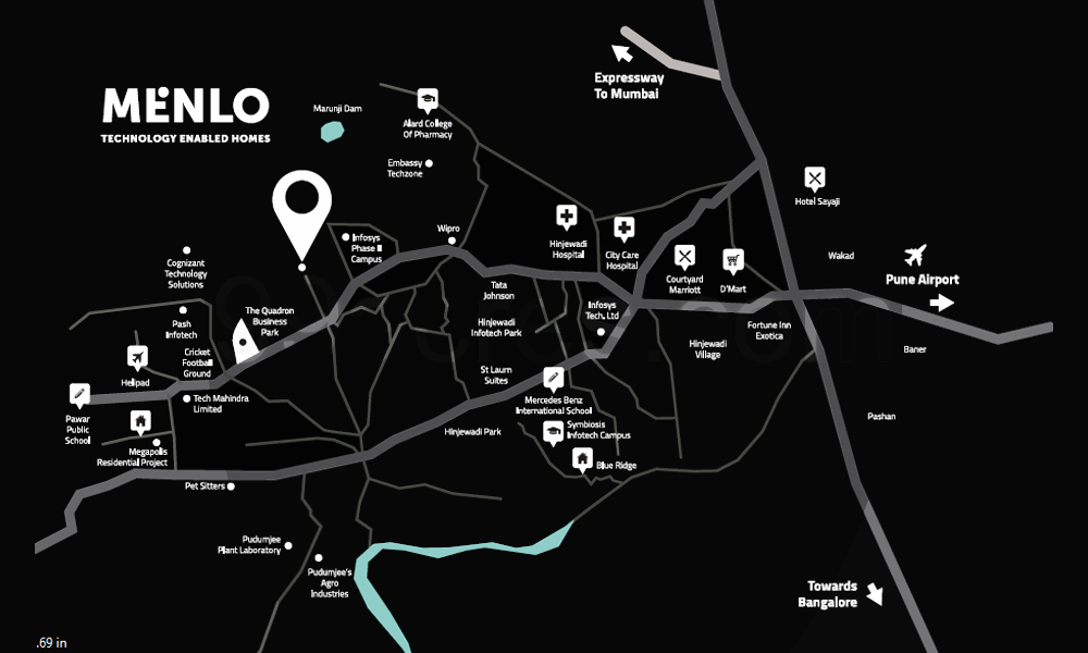 Menlo Homes Phase 2 Location Map Image