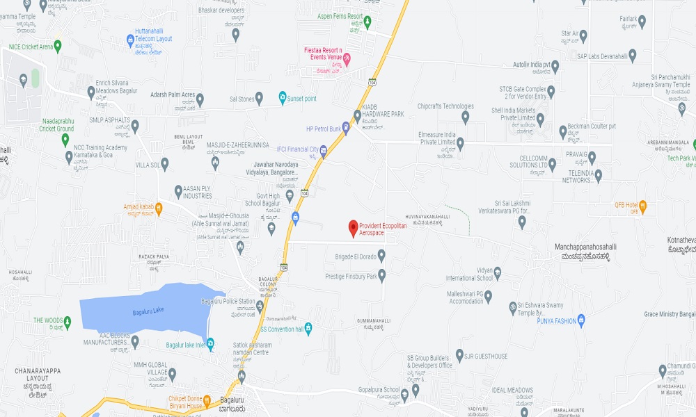 Provident Ecopolitan Location Map Image