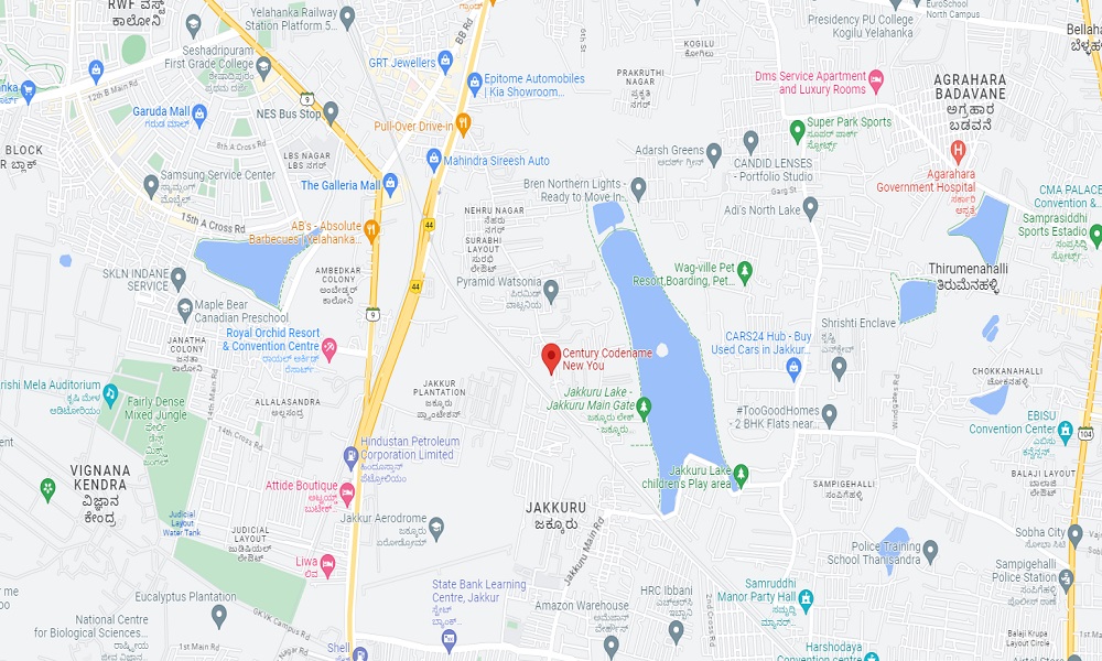 Century Codename New You Location Map Image