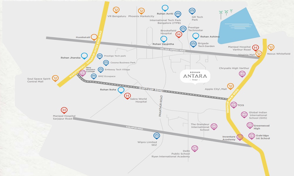 Rohan Ekanta Location Map Image