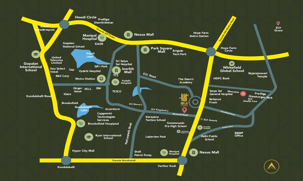 ELV High Garden Location Map Image