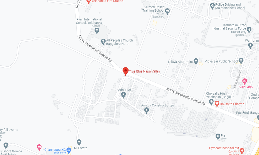 The Prive Collection Location Map Image