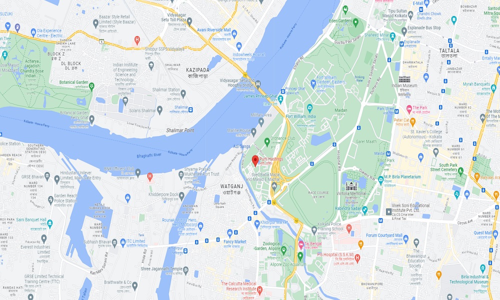 Purti Hastings Location Map Image