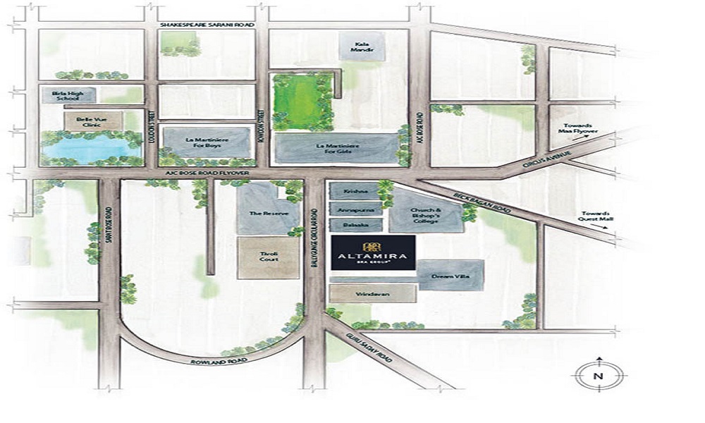 DRA Altamira Location Map Image